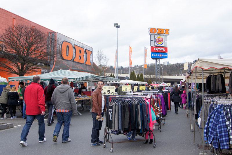 Weidenauer Trödelmarkt OBI
