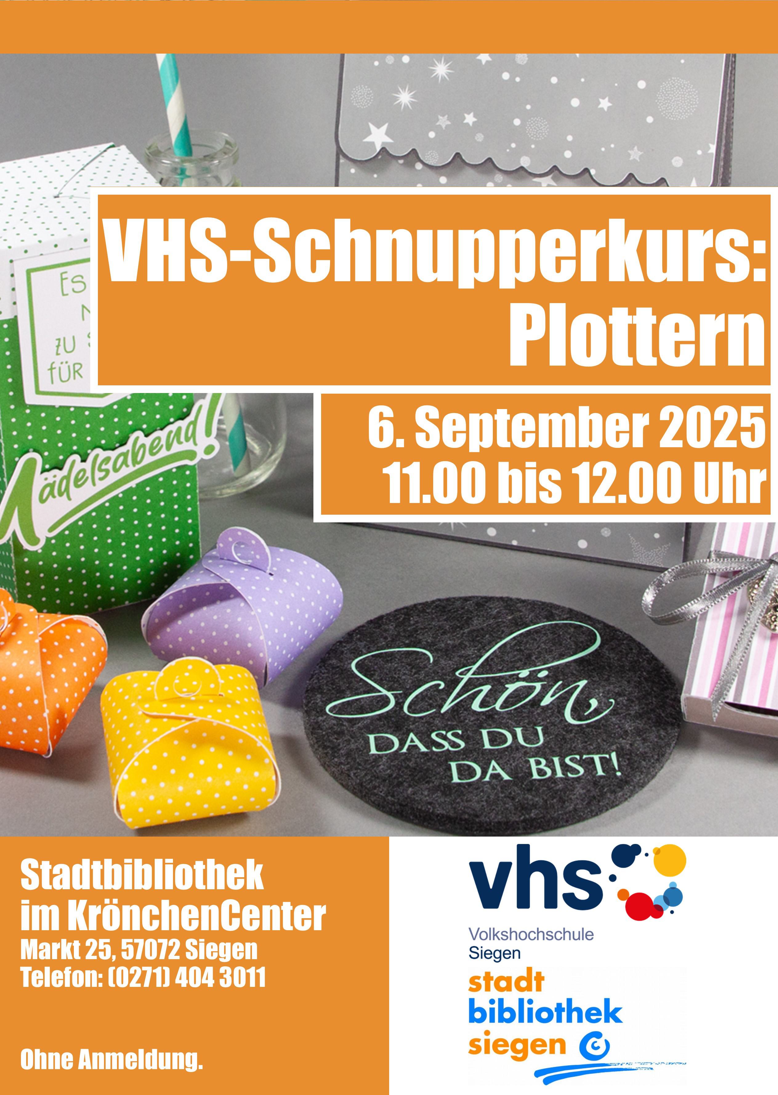 Kreatives Arbeiten mit dem Plotter
