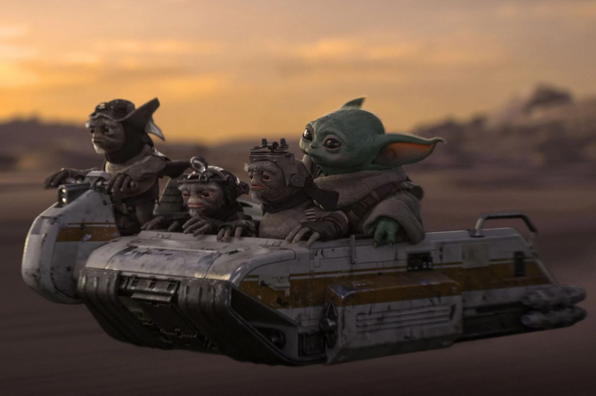 STAR WARS - THE MANDALORIAN AND GROGU