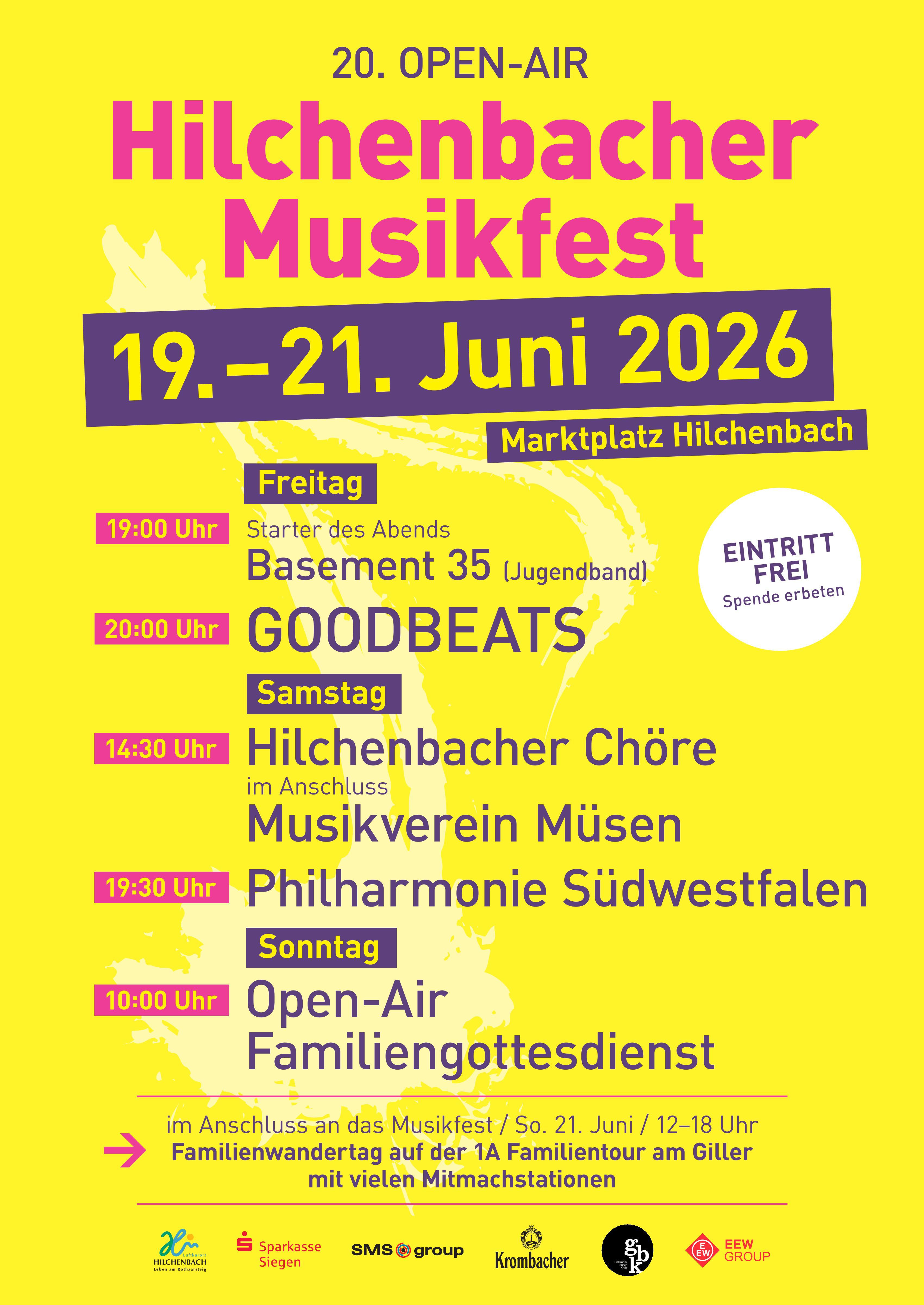 20. Hilchenbacher-Open-Air Musikfest
