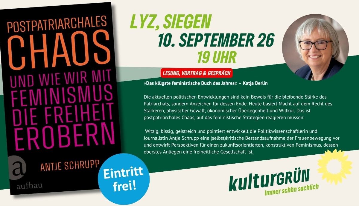 Postpatriarchales Chaos und wie wir mit Feminismus die Freiheit erobern