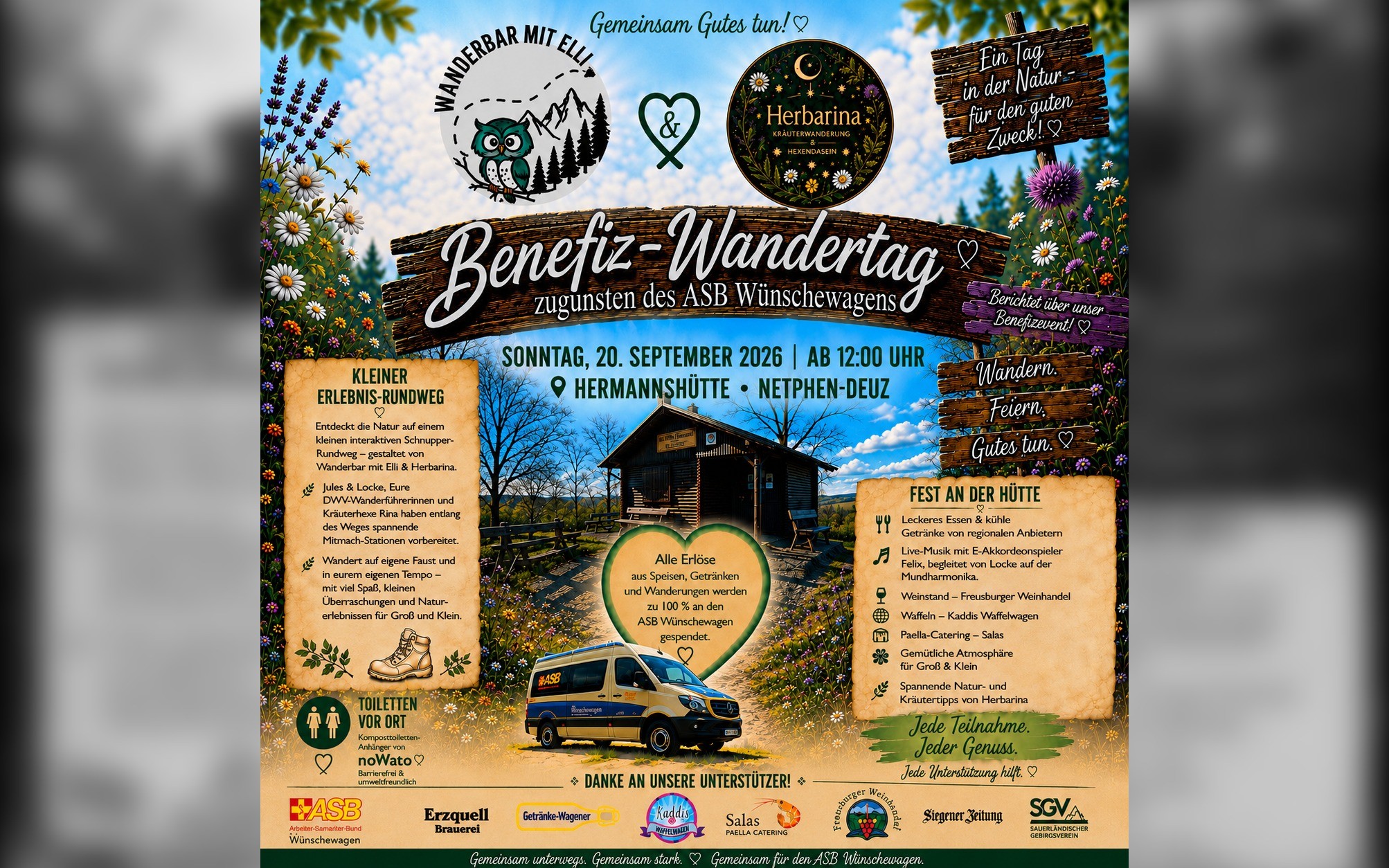 Benefiz Wandertag