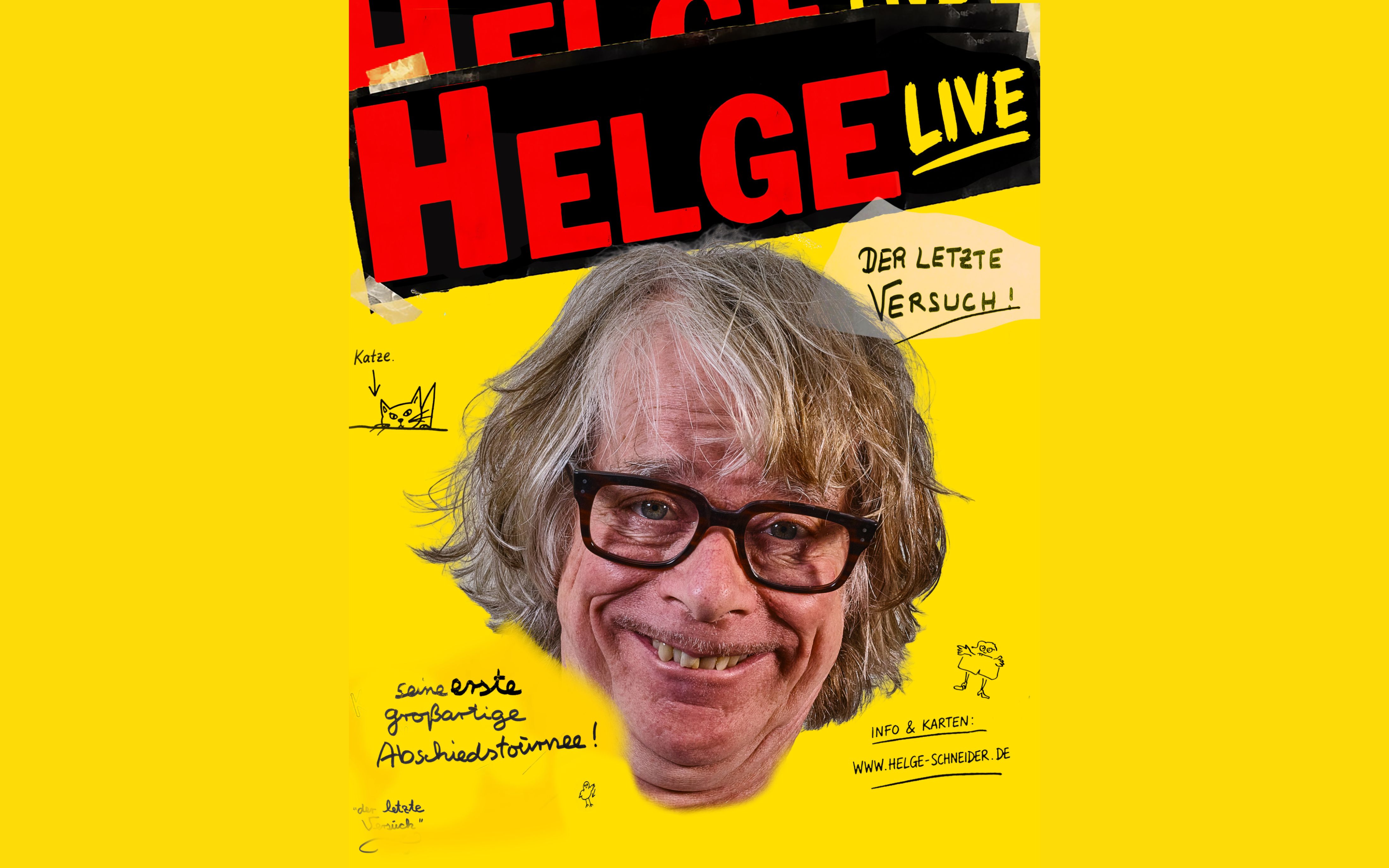 Helge Schneiders erste großartige Abschiedstournee: