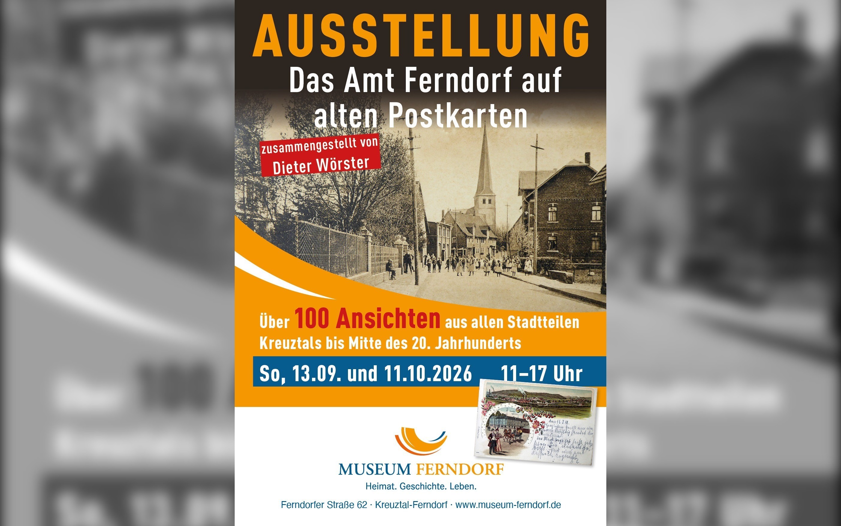 Ausstellung "Das Amt Ferndorf auf alten Postkarten"