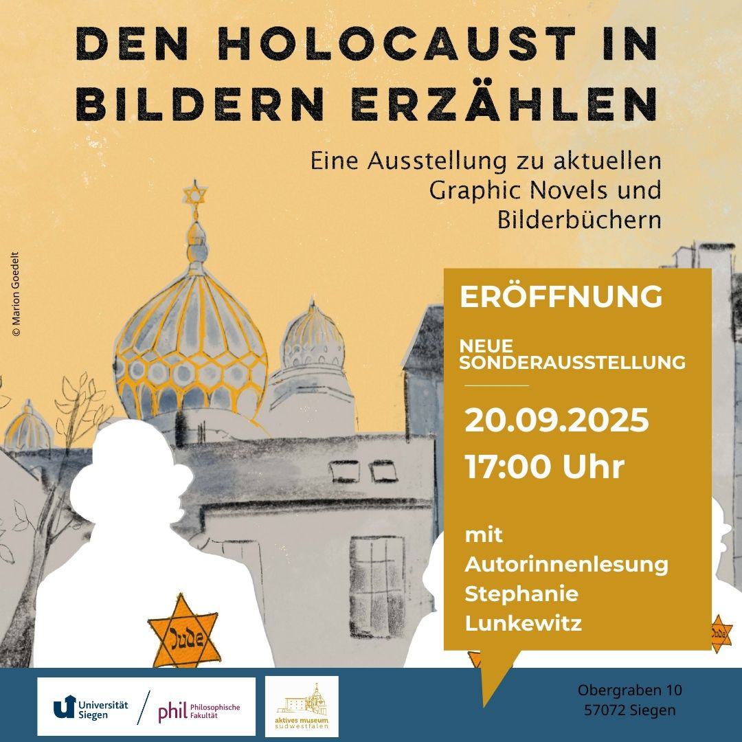 Den Holocaust in Bildern erzählen - Eine Ausstellung zu aktuellen Graphic Novels und Bilderbüchern“