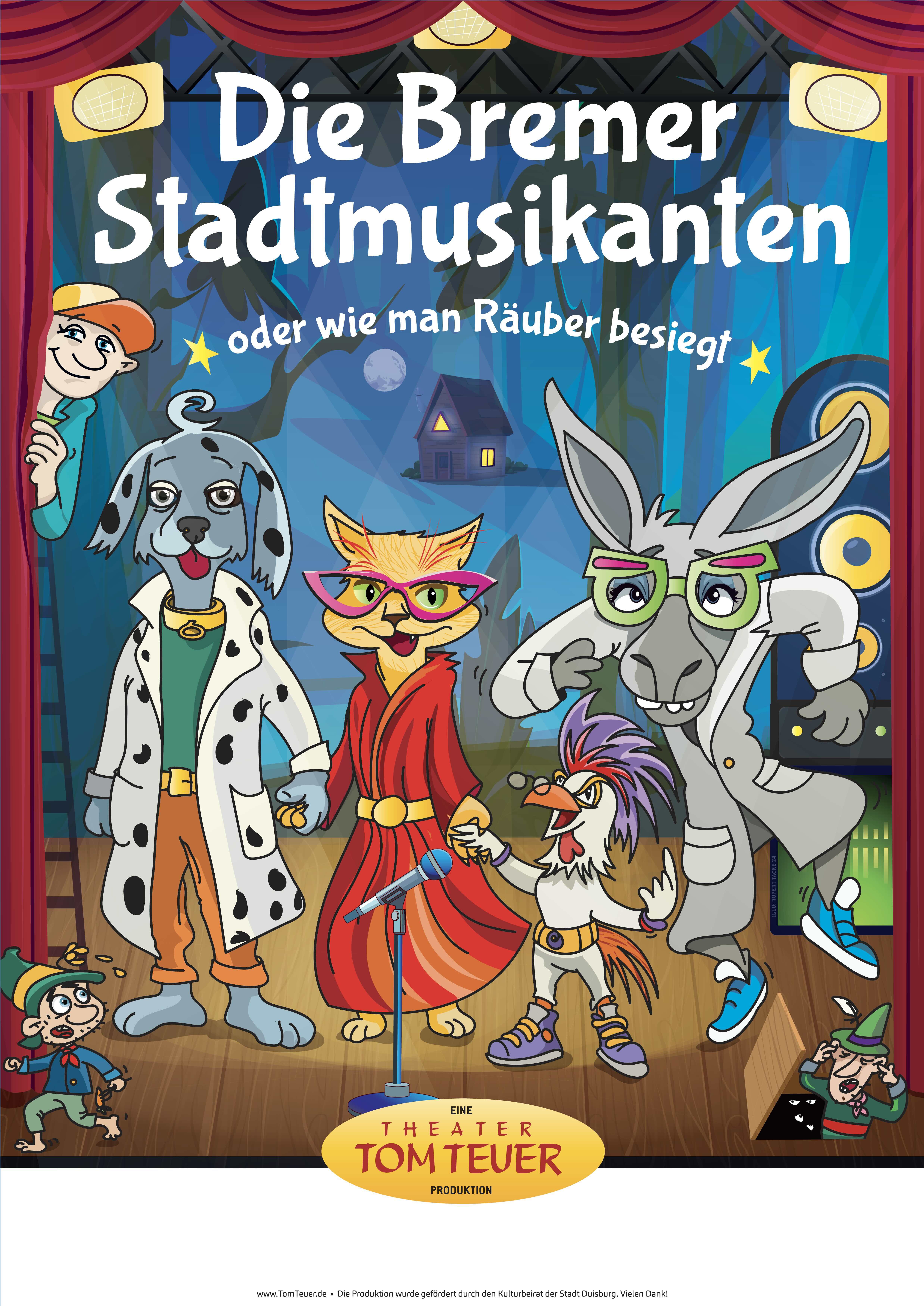Die Bremer Stadtmusikanten oder wie man Räuber besiegt