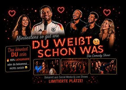 Mindestens so gut wie du weißt schon was