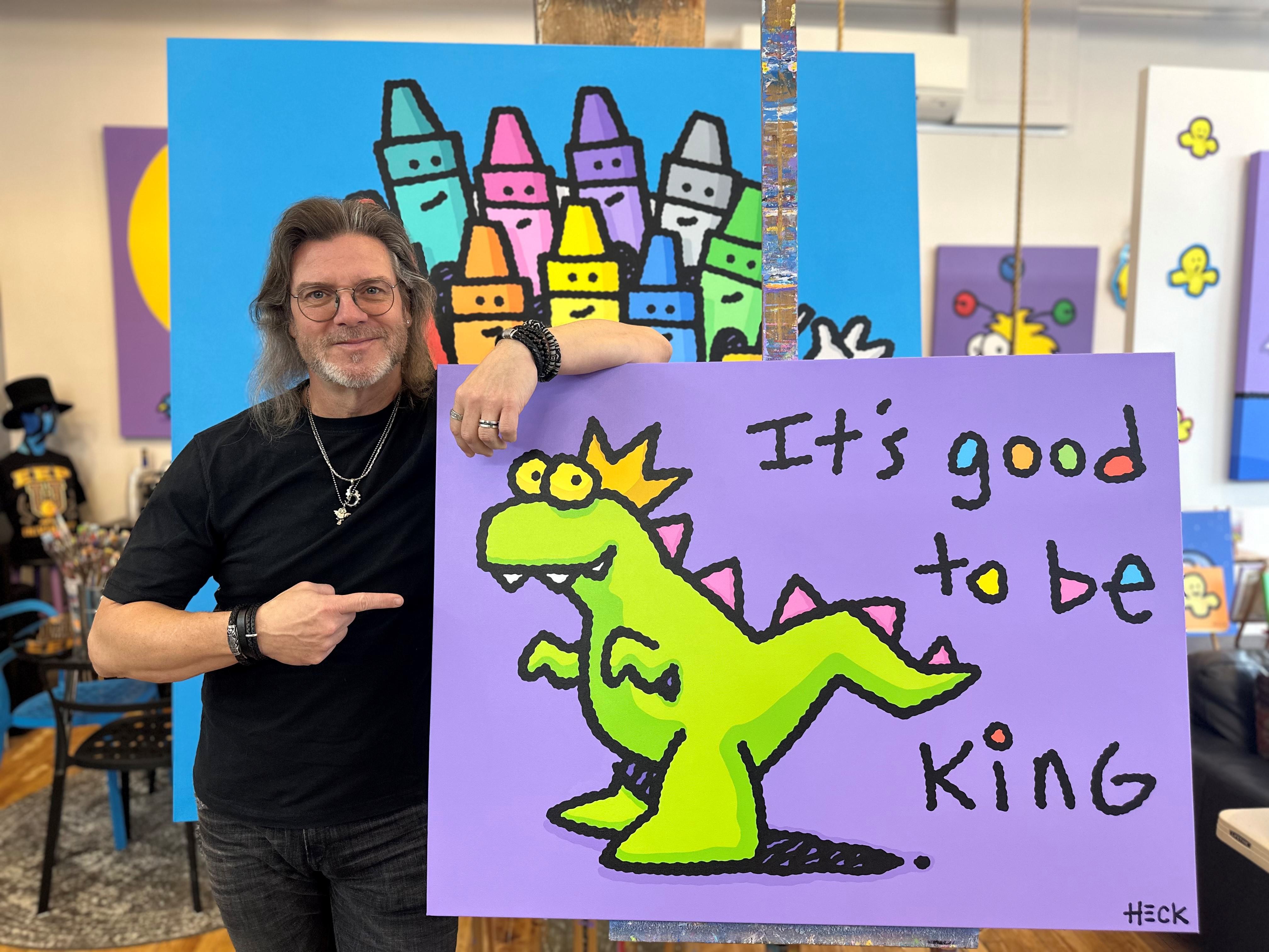 Krone auf, Dino los – Pop-Art regiert Siegen