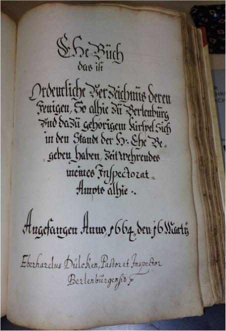Wittgenstein historisch - Lederne Gesellen...Kirchenbücher als Quellen der Wittgensteiner Geschichte