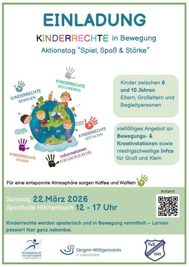 Aktionstag „Spiel, Spaß & Stärke – Kinderrechte in Bewegung“