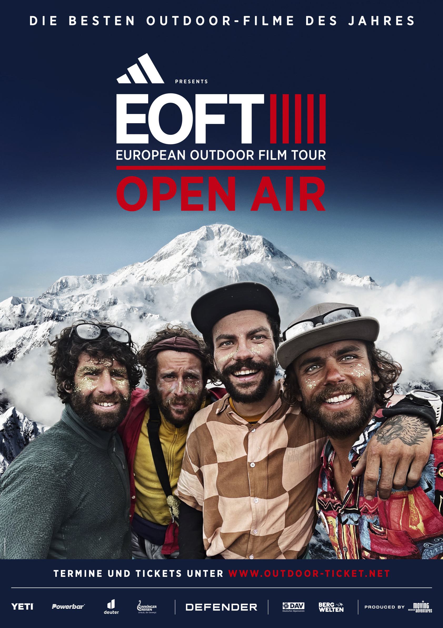EUROPEAN OUTDOOR FILM TOUR SOMMER 2026