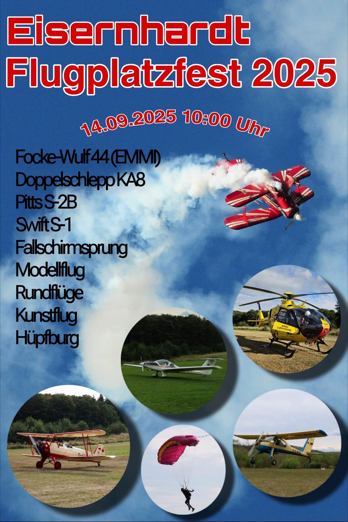 Eisernhardt Flugplatzfest 2025