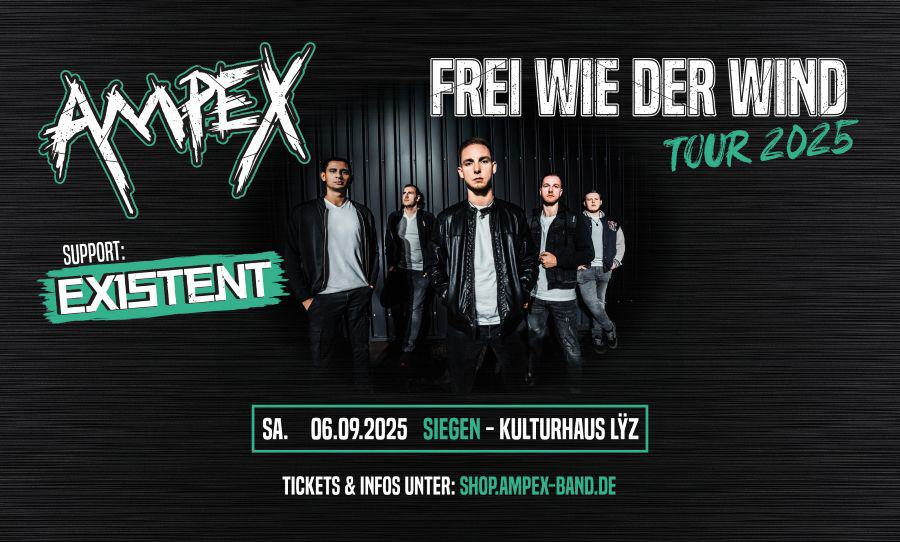 AMPEX. FREI WIE DER WIND TOUR