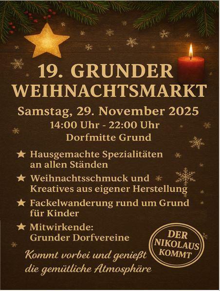 Weihnachtsmarkt in Grund