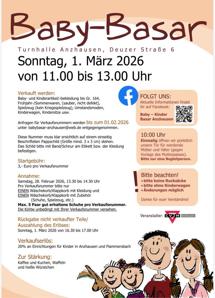 Babybasar Anzhausen