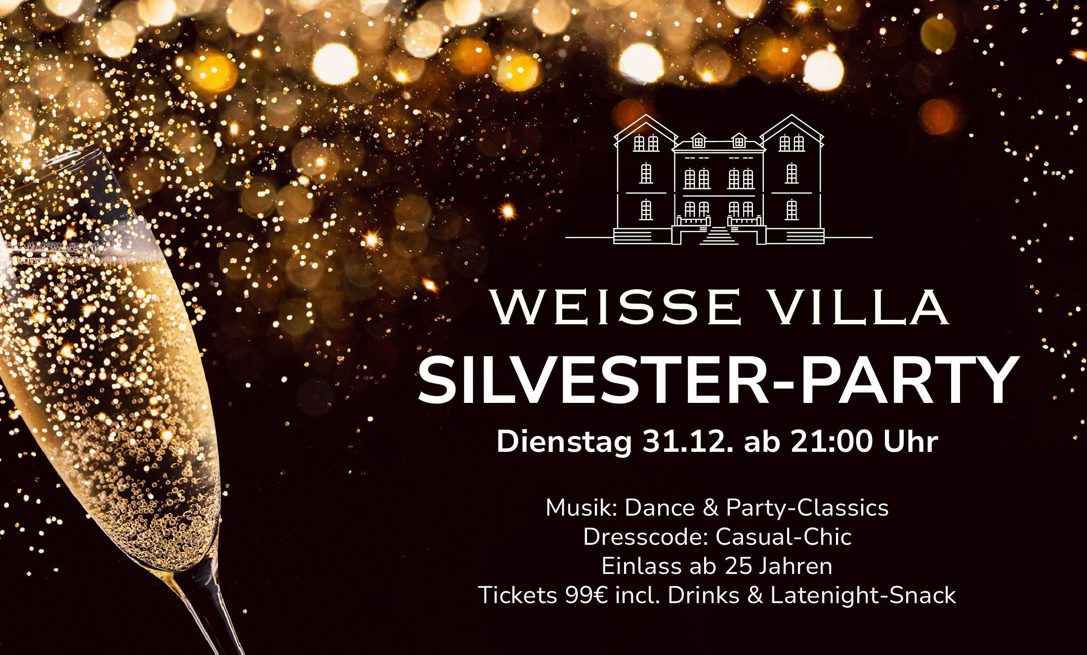 Weisse Villa Silvesterparty