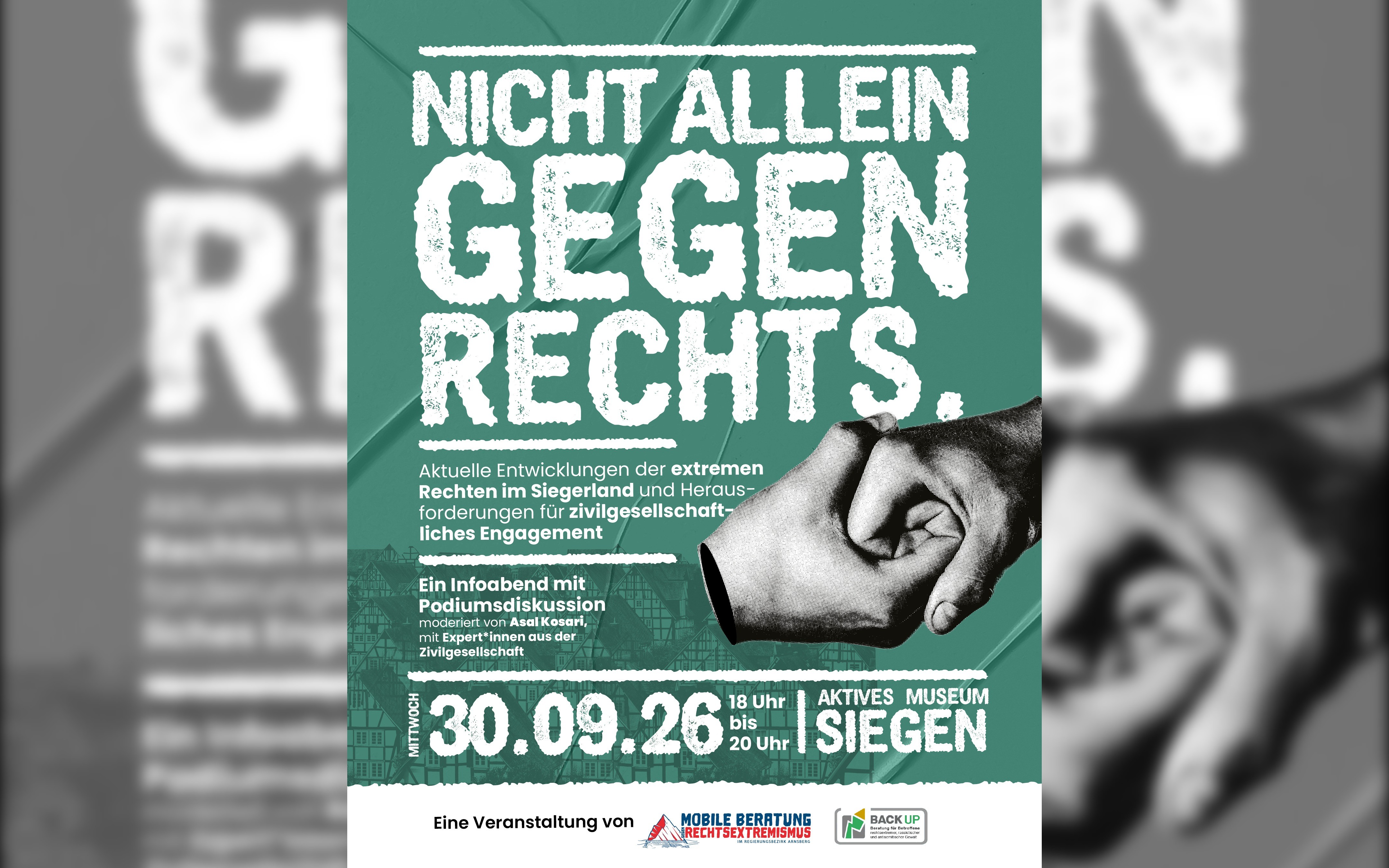 Nicht allein gegen Rechts.