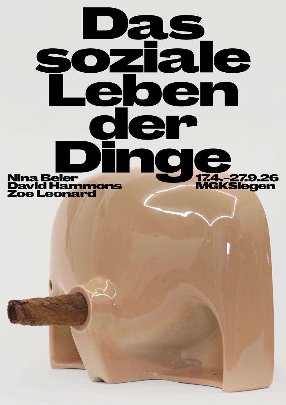 Ausstellungseröffnung: Das soziale Leben der Dinge