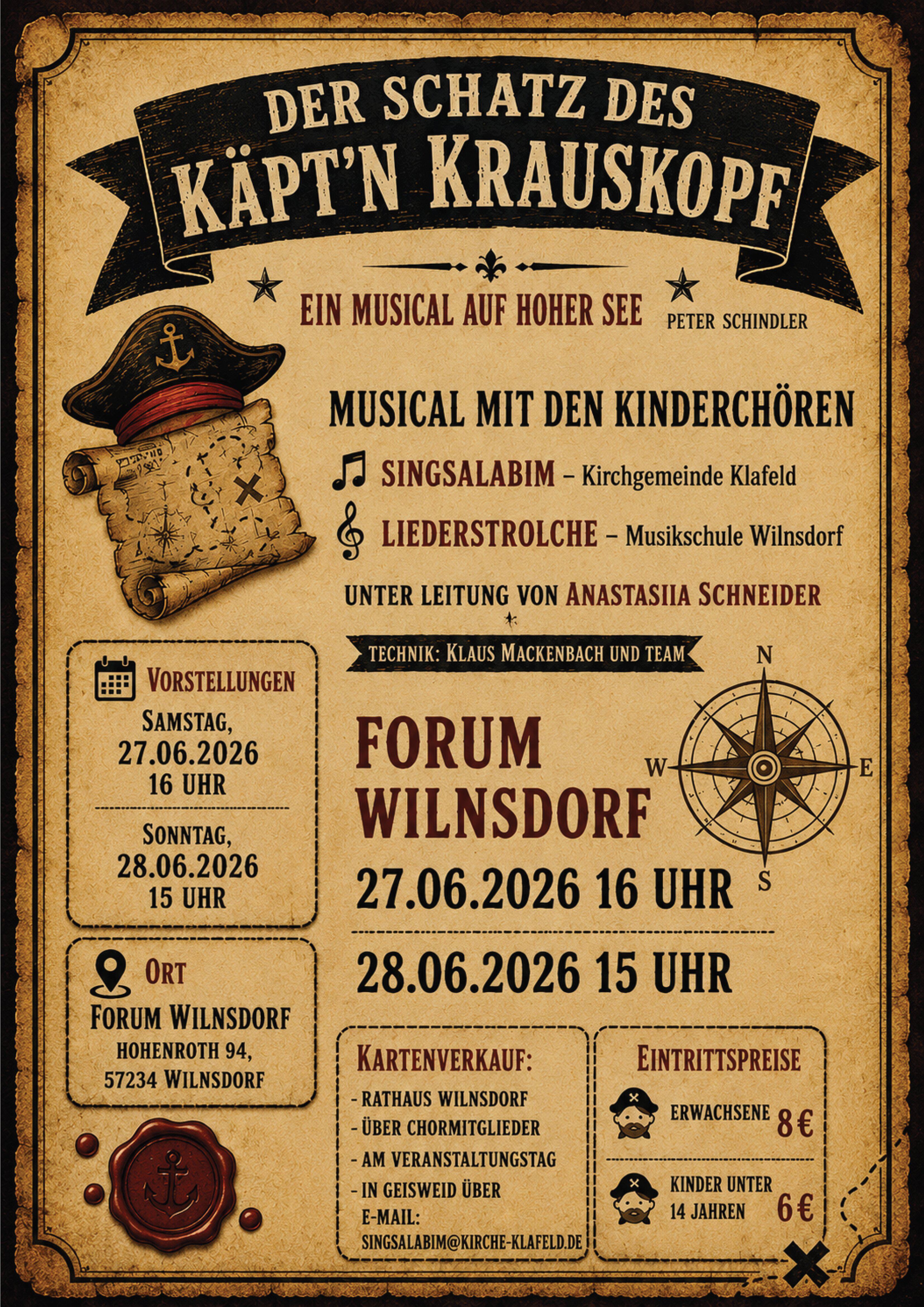 Der Schatz des Käpt’n Krauskopf