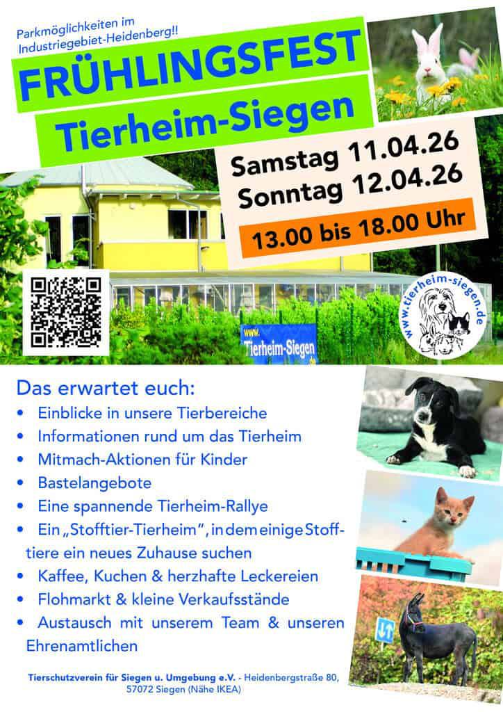 Frühlingsfest im Tierheim Siegen