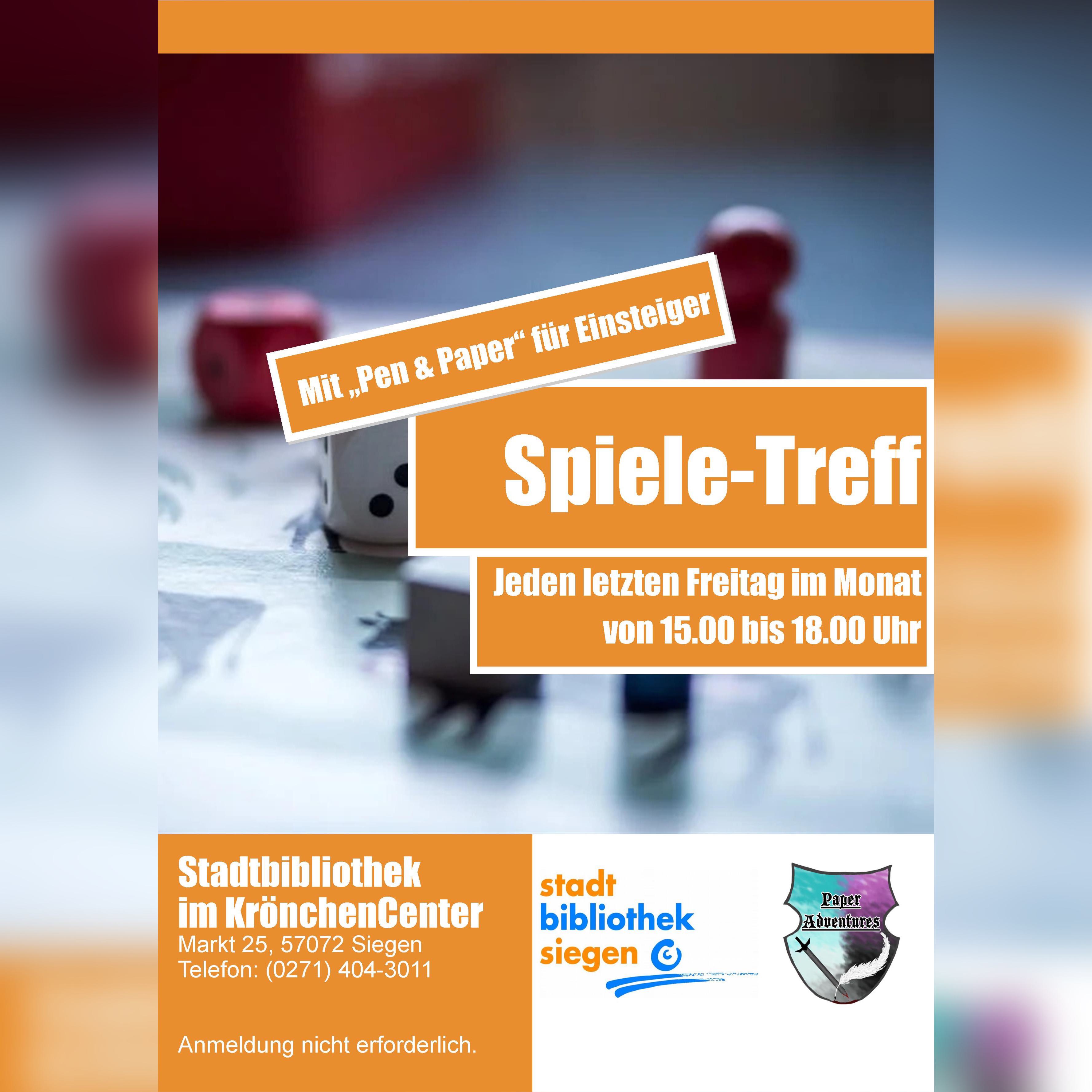 Spiele-Treff in der Stadtbibliothek