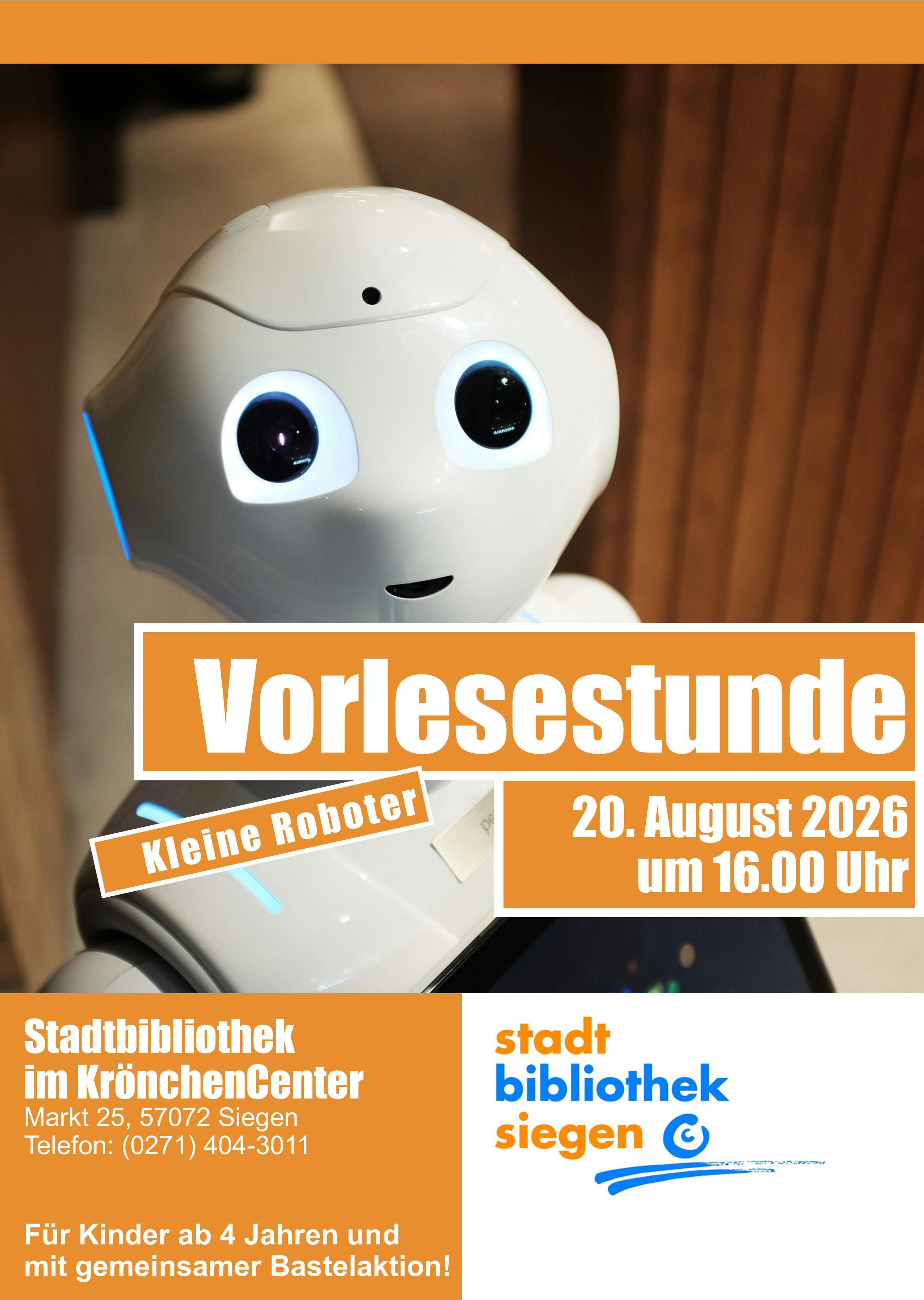 Vorlesestunde für Kinder ab 4 Jahren