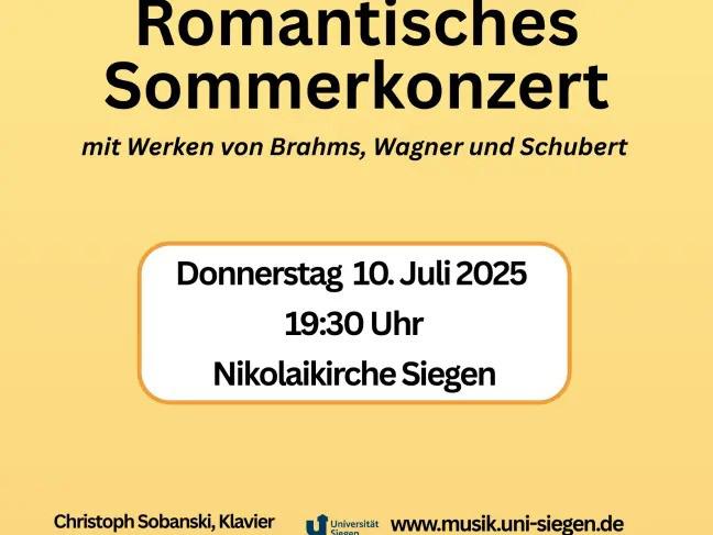 Romantisches Sommerkonzert