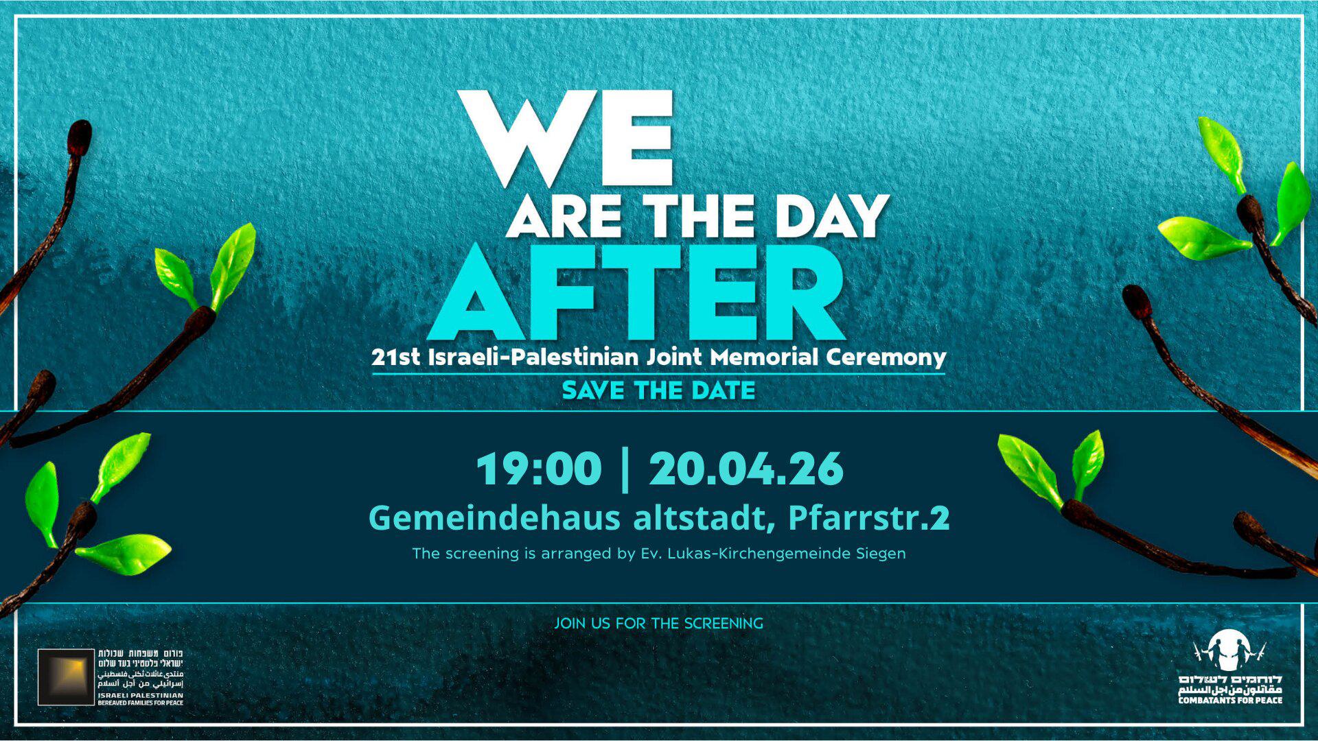 Gemeinsames Israelisch-Palästinensisches Gedenken