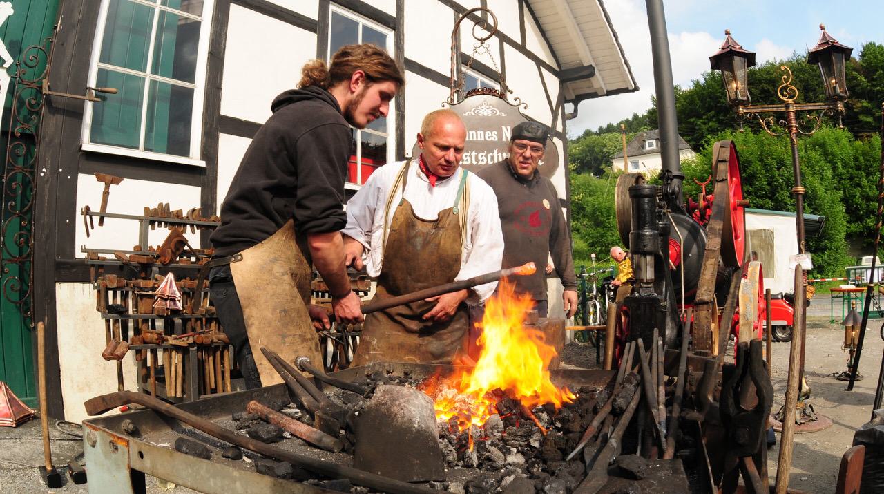 Schmiedefest am Technikmuseum Freudenberg