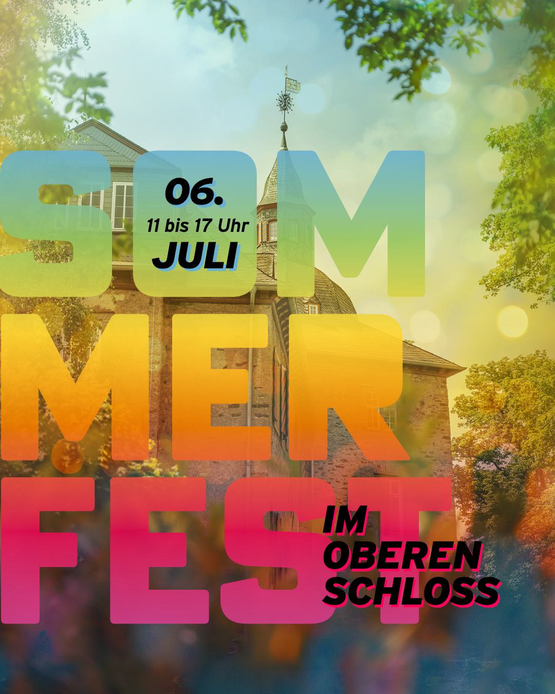 Sommerfest im Oberen Schloss