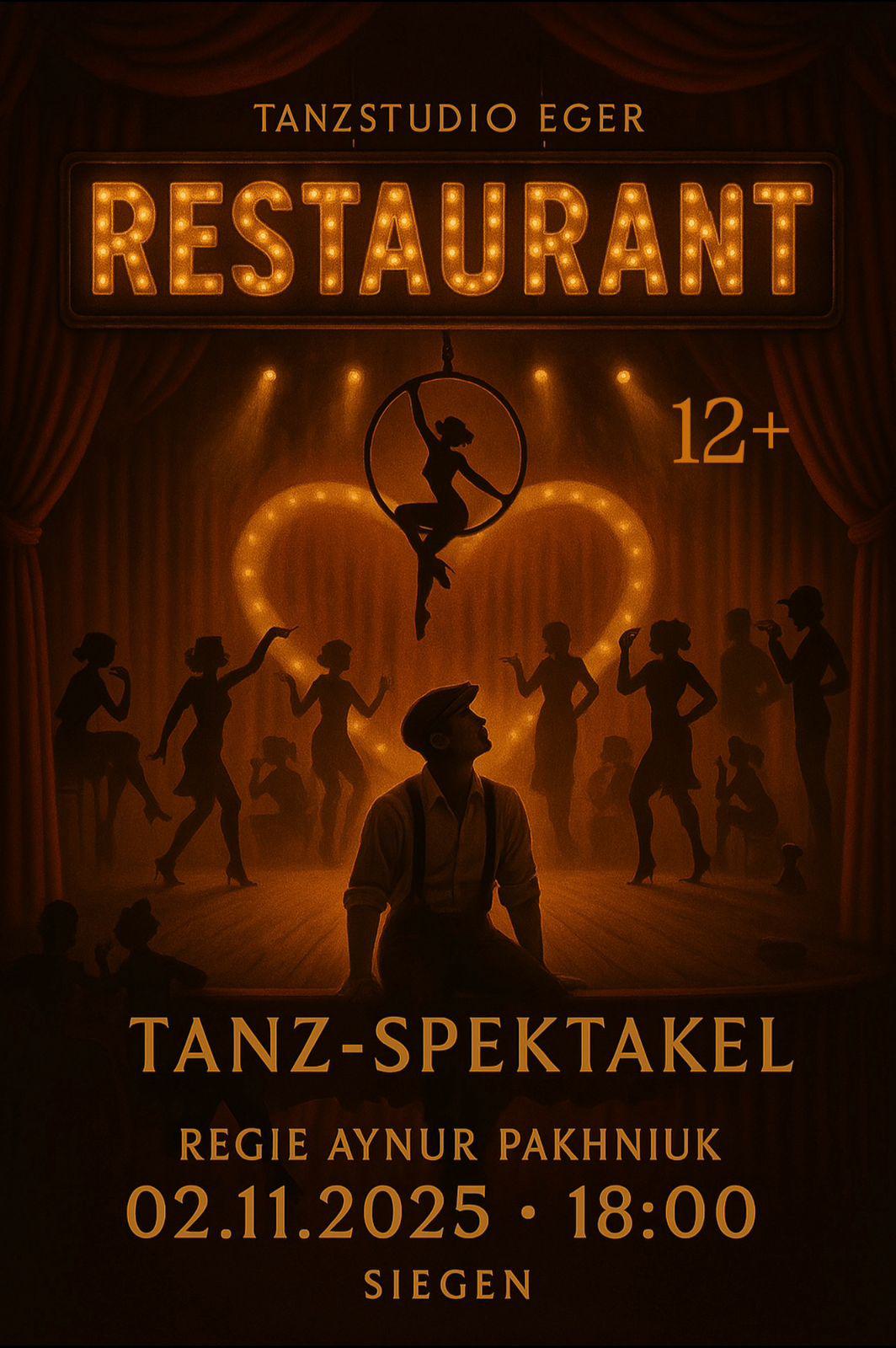 Atemberaubende Tanzshow "Restaurant"
