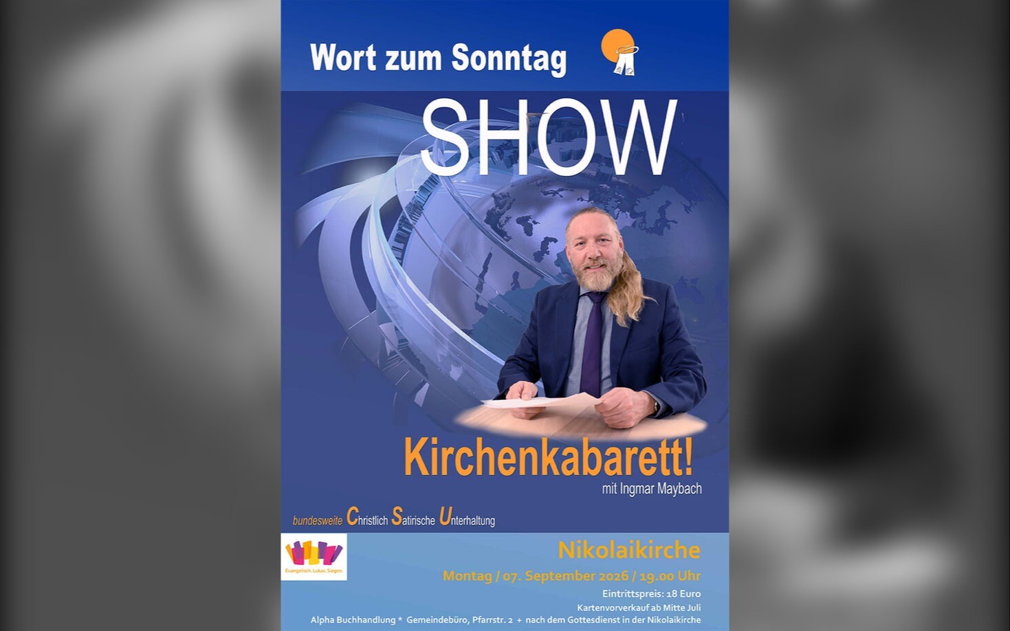 Kirchenkabarett Wort-zum-Sonntag-Show