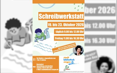 Plakat Schreibwerkstatt