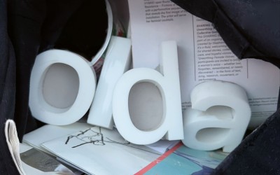 Einladungskarte Ausstellung OIDA im POOOL